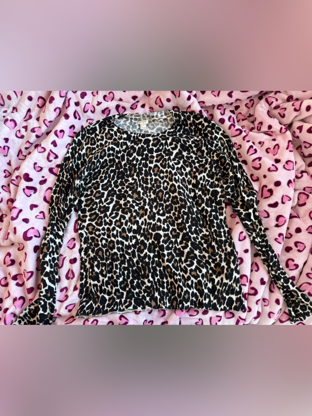 J. Crew Leopard Print J. Crew- Size M